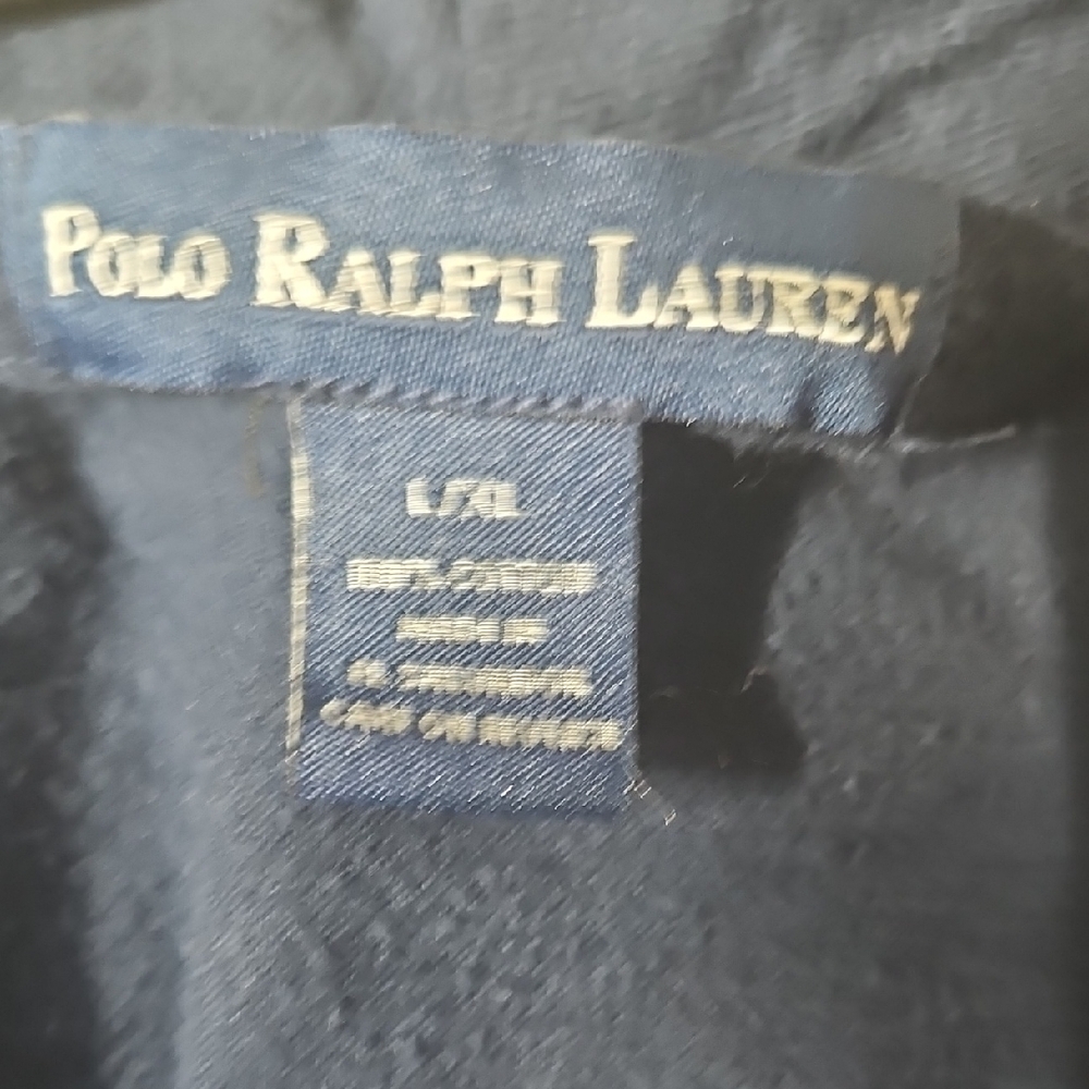 Polo Ralph Lauren 100% Cotton Robe With Pockets - Picture 2 of 4